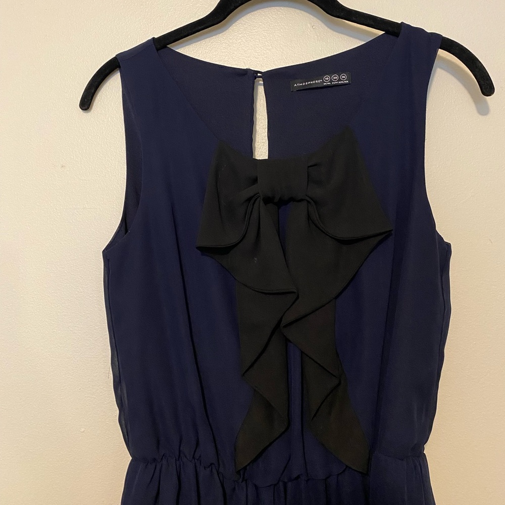 Atmosphere navy dress